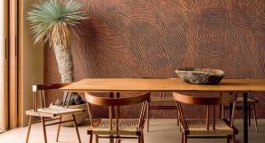 Papier peint colletion BOIS SCULPTE par ELITIS
